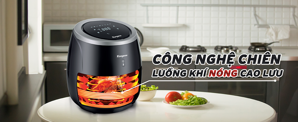 Nồi chiên không dầu kangaroo KG52AF1A