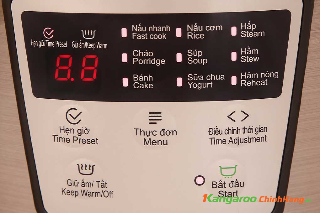 Nồi cơm điện tử Kangaroo KG18DR7