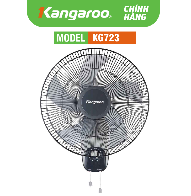 Quạt treo tường Kangaroo KG723