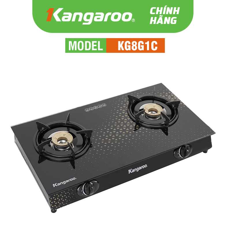 Bếp Gas đôi Kangaroo KG8G1A