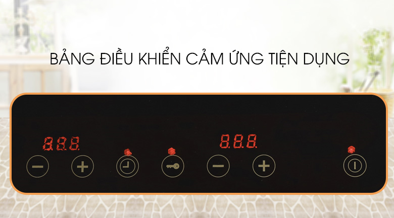 Bếp đôi điện từ hồng ngoại Kangaroo KG499N