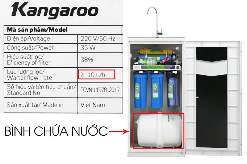 Bình chứa nước KG07G4VTU