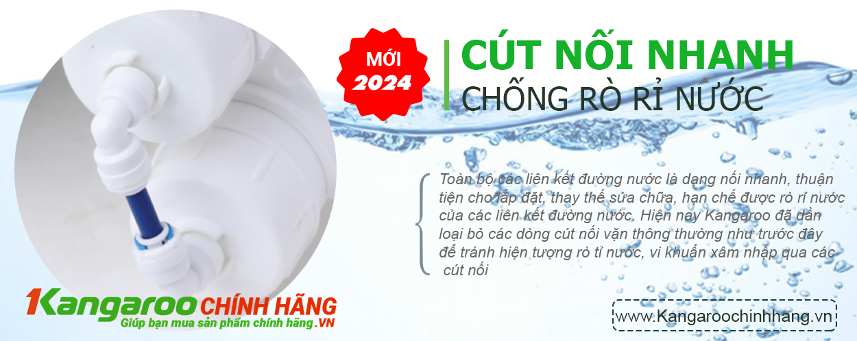 Cút nối nhanh chống rò rỉ nước