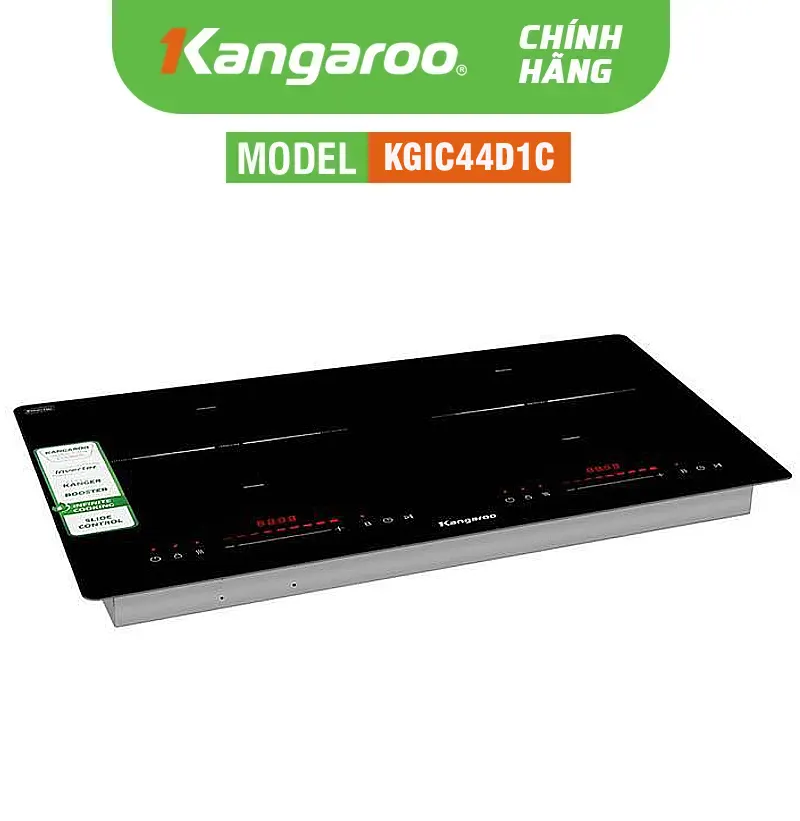 Bếp từ đôi lắp âm Kangaroo KGIC44D1C