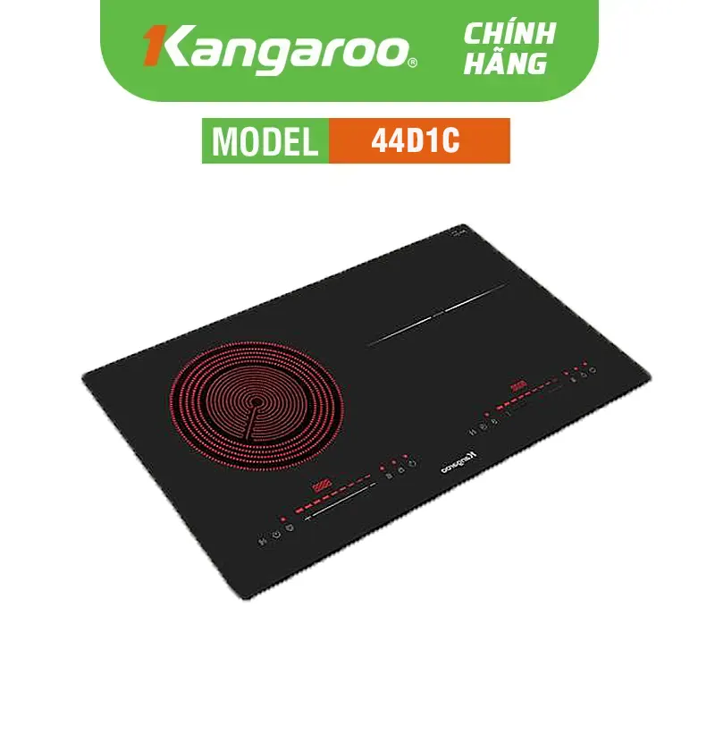 Bếp từ hồng ngoại lắp âm Kangaroo KGIF44D1C