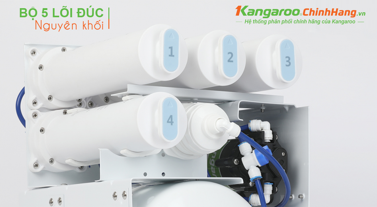 Lõi máy lọc nước kangaroo hydrogen ion kiềm KG100MED