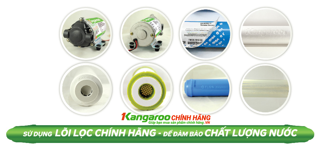 lõi lọc nước kangaroo chính hãng