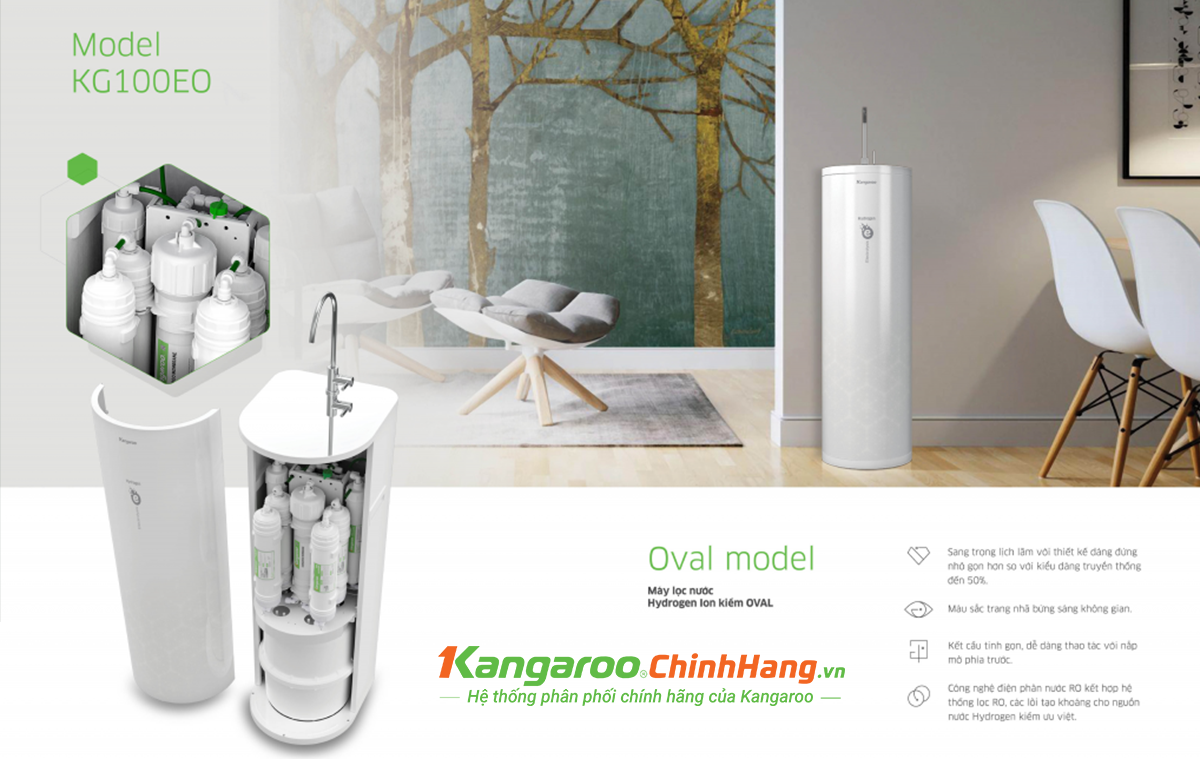 Máy lọc nước Kangaroo Hydrogen ion kiềm Máy lọc nước Kangaroo Hydrogen ion kiềm