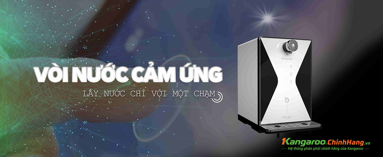 Máy lọc nước Kangaroo Hydrogen ion kiềm KG100EED LUX Series