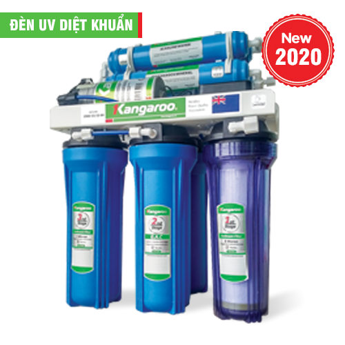 Máy lọc nước Kangaroo OMEGA+ KG02G4-KV-UV có Đèn UV Tự Động