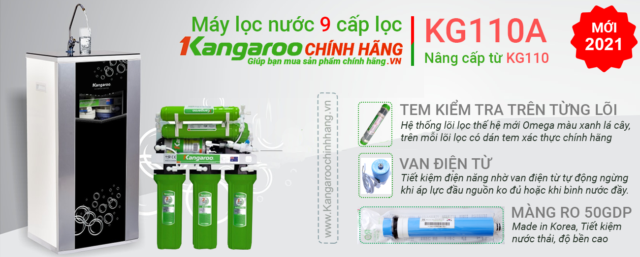 Máy lọc nước kangaroo KG110a Máy lọc nước kangaroo KG110a